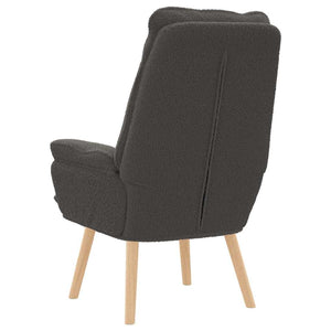 Fauteuil relaxant Gris foncé 69 x 74 x 93 cm tissu