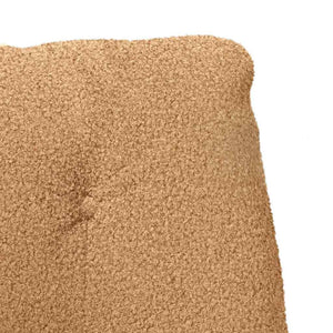Fauteuil relaxant Beige 69 x 74 x 93 cm tissu