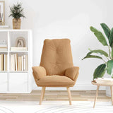 Fauteuil relaxant Beige 69 x 74 x 93 cm tissu