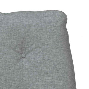 Fauteuil relaxant Gris clair 69 x 74 x 93 cm tissu