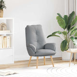Fauteuil relaxant Gris clair 69 x 74 x 93 cm tissu