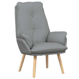 Fauteuil relaxant Gris clair 69 x 74 x 93 cm tissu