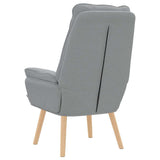 Fauteuil relaxant Gris clair 69 x 74 x 93 cm tissu