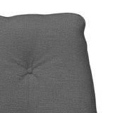 Fauteuil relaxant Gris foncé 69 x 74 x 93 cm tissu