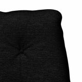 Fauteuil relaxant Noir 69 x 74 x 93 cm tissu