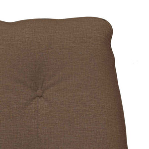 Fauteuil relaxant Marron 69 x 74 x 93 cm tissu