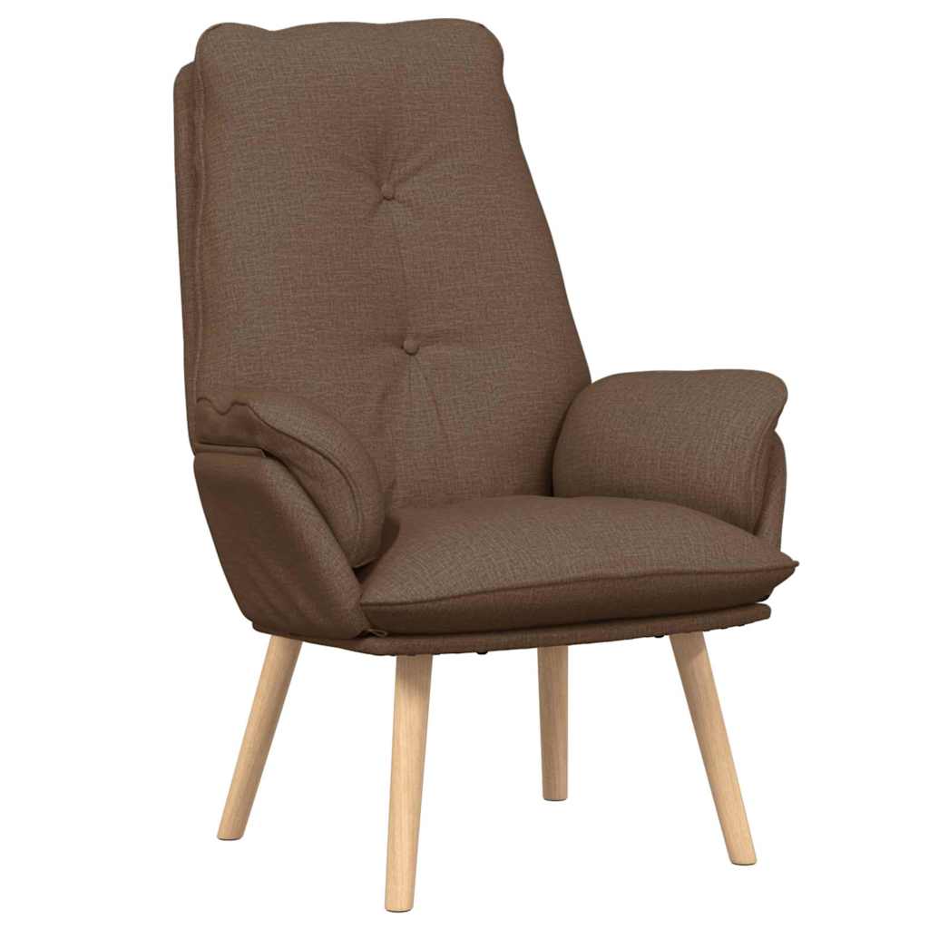 Fauteuil relaxant Marron 69 x 74 x 93 cm tissu