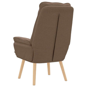 Fauteuil relaxant Marron 69 x 74 x 93 cm tissu