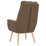 Fauteuil relaxant Marron 69 x 74 x 93 cm tissu