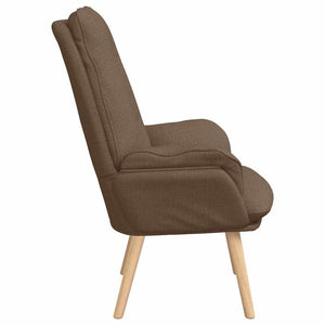 Fauteuil relaxant Marron 69 x 74 x 93 cm tissu