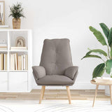 Fauteuil relaxant Taupe 69 x 74 x 93 cm tissu