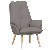 Fauteuil relaxant Taupe 69 x 74 x 93 cm tissu