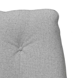 Fauteuil relaxant Gris nuage 69 x 74 x 93 cm tissu