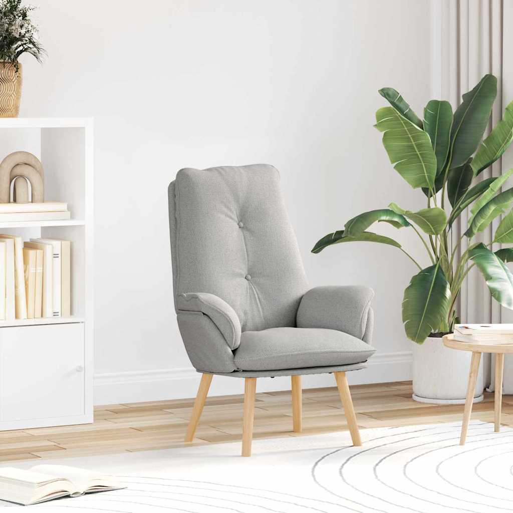 Fauteuil relaxant Gris nuage 69 x 74 x 93 cm tissu
