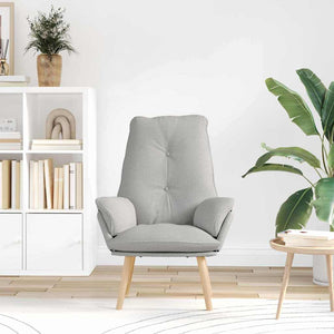 Fauteuil relaxant Gris nuage 69 x 74 x 93 cm tissu
