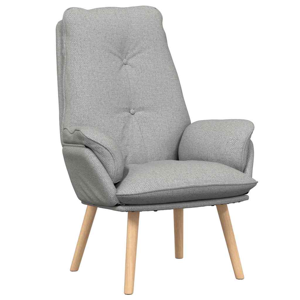 Fauteuil relaxant Gris nuage 69 x 74 x 93 cm tissu