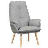 Fauteuil relaxant Gris nuage 69 x 74 x 93 cm tissu