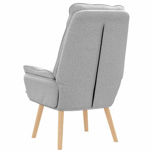 Fauteuil relaxant Gris nuage 69 x 74 x 93 cm tissu