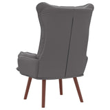 Fauteuil relaxant Gris 69 x 74 x 93 cm Faux cuir