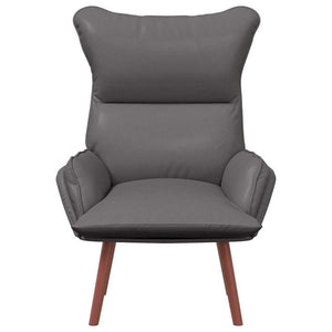 Fauteuil relaxant Gris 69 x 74 x 93 cm Faux cuir
