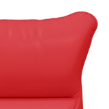 Fauteuil relaxant Rouge 69 x 74 x 93 cm Faux cuir
