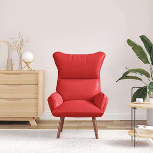Fauteuil relaxant Rouge 69 x 74 x 93 cm Faux cuir