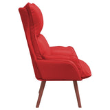 Fauteuil relaxant Rouge 69 x 74 x 93 cm Faux cuir