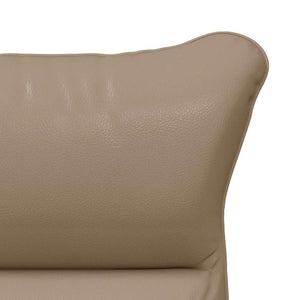 Fauteuil relaxant Cappuccino 69 x 74 x 93 cm Faux cuir
