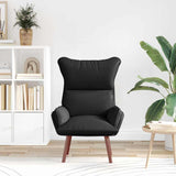 Fauteuil relaxant Noir 69 x 74 x 93 cm Faux cuir