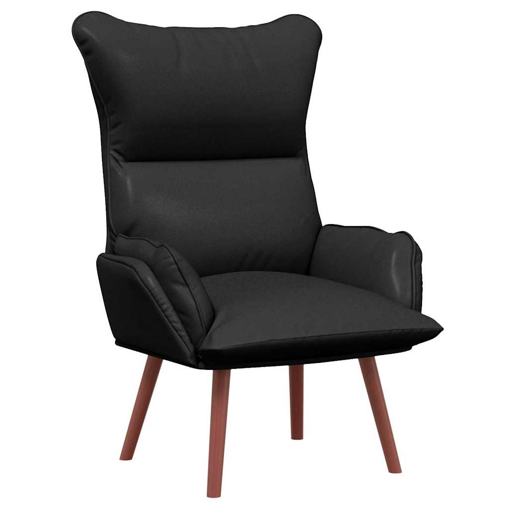 Fauteuil relaxant Noir 69 x 74 x 93 cm Faux cuir