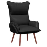 Fauteuil relaxant Noir 69 x 74 x 93 cm Faux cuir