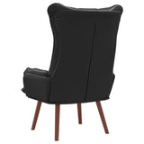 Fauteuil relaxant Noir 69 x 74 x 93 cm Faux cuir