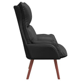 Fauteuil relaxant Noir 69 x 74 x 93 cm Faux cuir