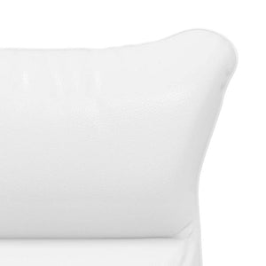 Fauteuil relaxant Blanc 69 x 74 x 93 cm Faux cuir