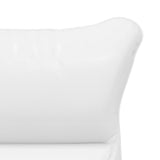 Fauteuil relaxant Blanc 69 x 74 x 93 cm Faux cuir