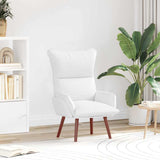 Fauteuil relaxant Blanc 69 x 74 x 93 cm Faux cuir