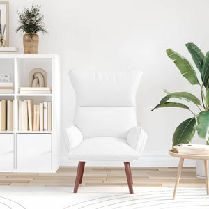 Fauteuil relaxant Blanc 69 x 74 x 93 cm Faux cuir