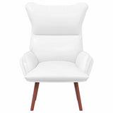 Fauteuil relaxant Blanc 69 x 74 x 93 cm Faux cuir