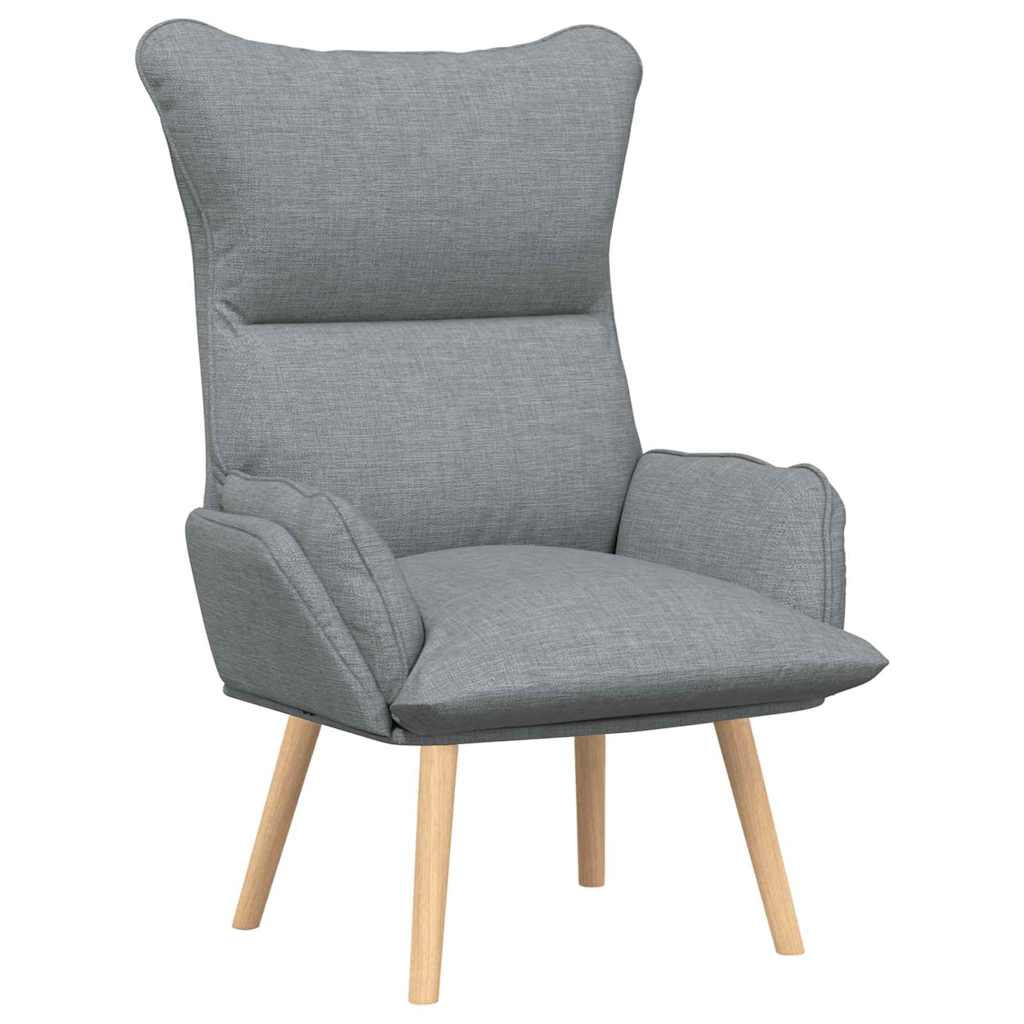 Fauteuil relaxant Gris clair 69 x 74 x 93 cm tissu