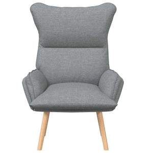 Fauteuil relaxant Gris clair 69 x 74 x 93 cm tissu