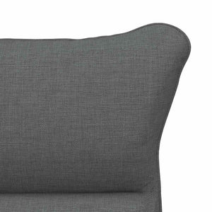 Fauteuil relaxant Gris foncé 69 x 74 x 93 cm tissu