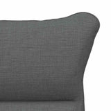 Fauteuil relaxant Gris foncé 69 x 74 x 93 cm tissu