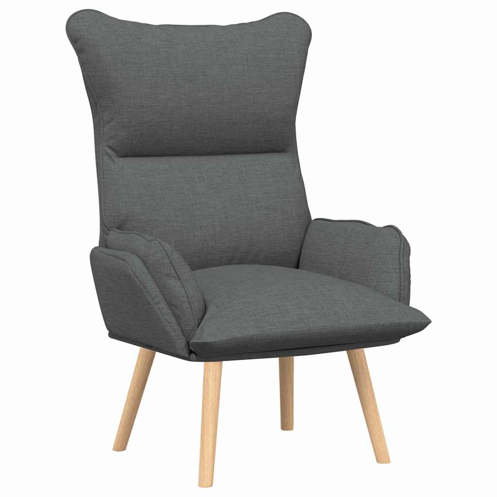 Fauteuil relaxant Gris foncé 69 x 74 x 93 cm tissu