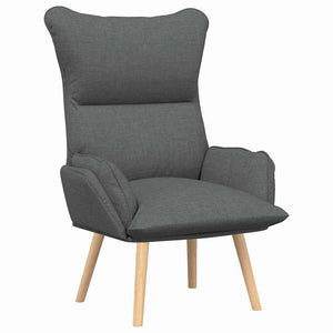 Fauteuil relaxant Gris foncé 69 x 74 x 93 cm tissu