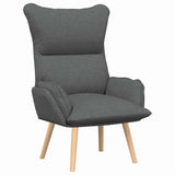Fauteuil relaxant Gris foncé 69 x 74 x 93 cm tissu