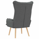Fauteuil relaxant Gris foncé 69 x 74 x 93 cm tissu