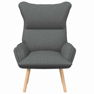 Fauteuil relaxant Gris foncé 69 x 74 x 93 cm tissu