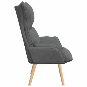 Fauteuil relaxant Gris foncé 69 x 74 x 93 cm tissu