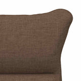 Fauteuil relaxant Marron 69 x 74 x 93 cm tissu