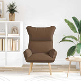 Fauteuil relaxant Marron 69 x 74 x 93 cm tissu